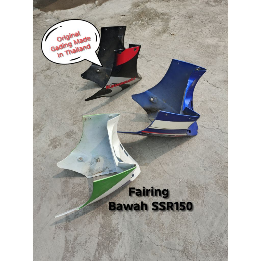 Fairing bawah ssr original copotan