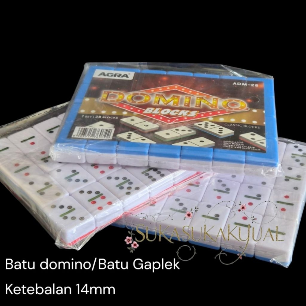 Batu domino/gaplek/batu gaplek AGRA