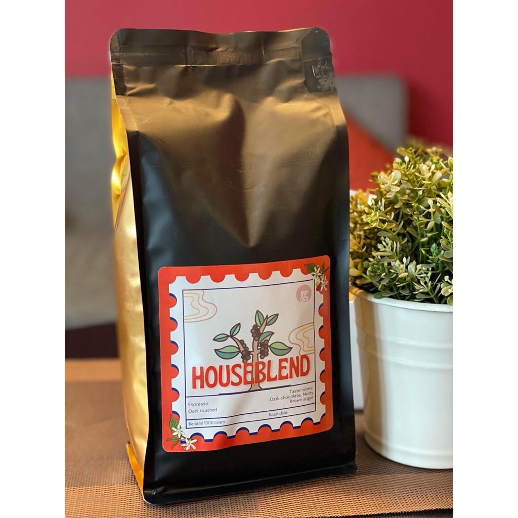 JACOM Biji Kopi Espresso Houseblend 1KG