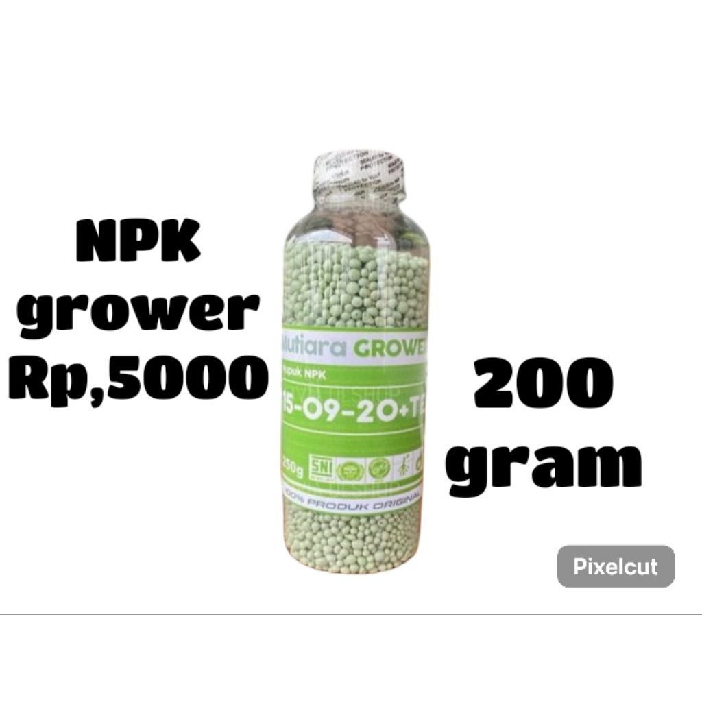 pupuk buah NPK grower Rp,5000