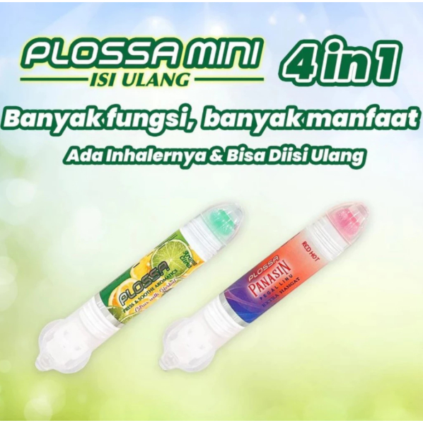 Plossa mini - minyak angin aroma therapy eucaliptus