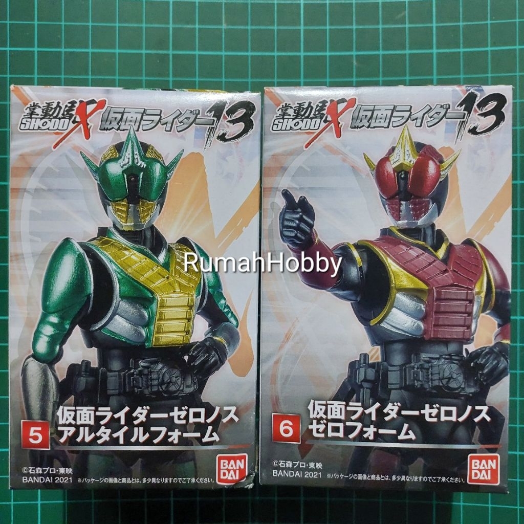 Shodo X Kamen Rider Zeronos Altair Zero Figure