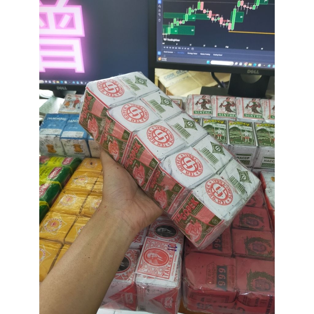 Teh Gopek 40gr (1 Slop 10 Bungkus)