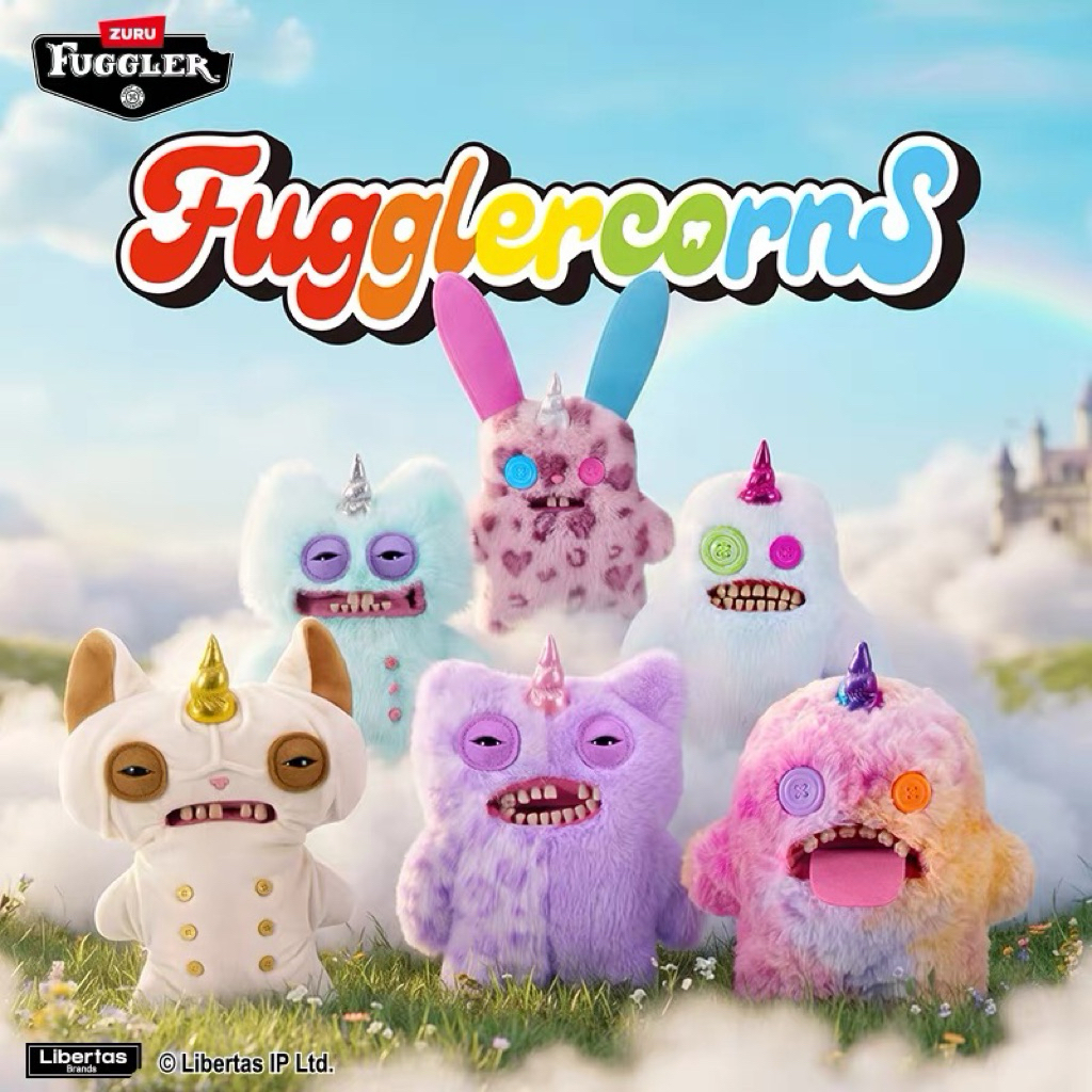 Zuru Fuggler Fugglercorns Funny Ugly Monsters Doll Plush Toy Original Boneka Fugler Jelek Lucu Ori