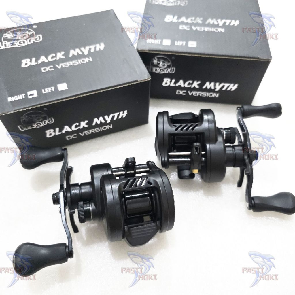 Reel pancing OH Lizard Black Myth DC / reel OH dengan suara zing yang nyaring