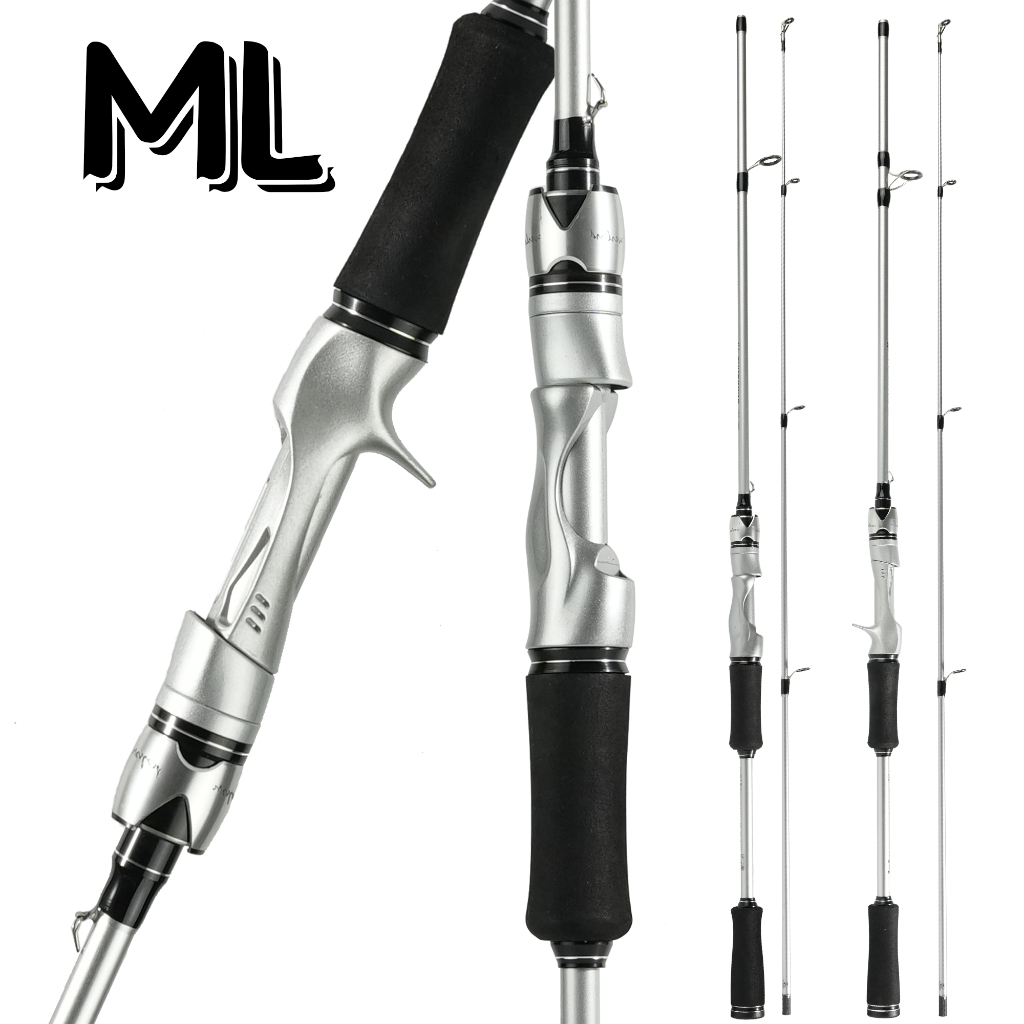 Joran pancing ML 5-16LB ini cocok untuk memancing ikan gabus, ikan bass, dan ikan trout. Ini adalah 