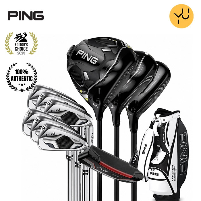YUARTS | PING G430 Stick Stik Golf Club Set Pria - Iron 4-9W + Wedge 45/50/54/58 | 11 Stick | Shaft 