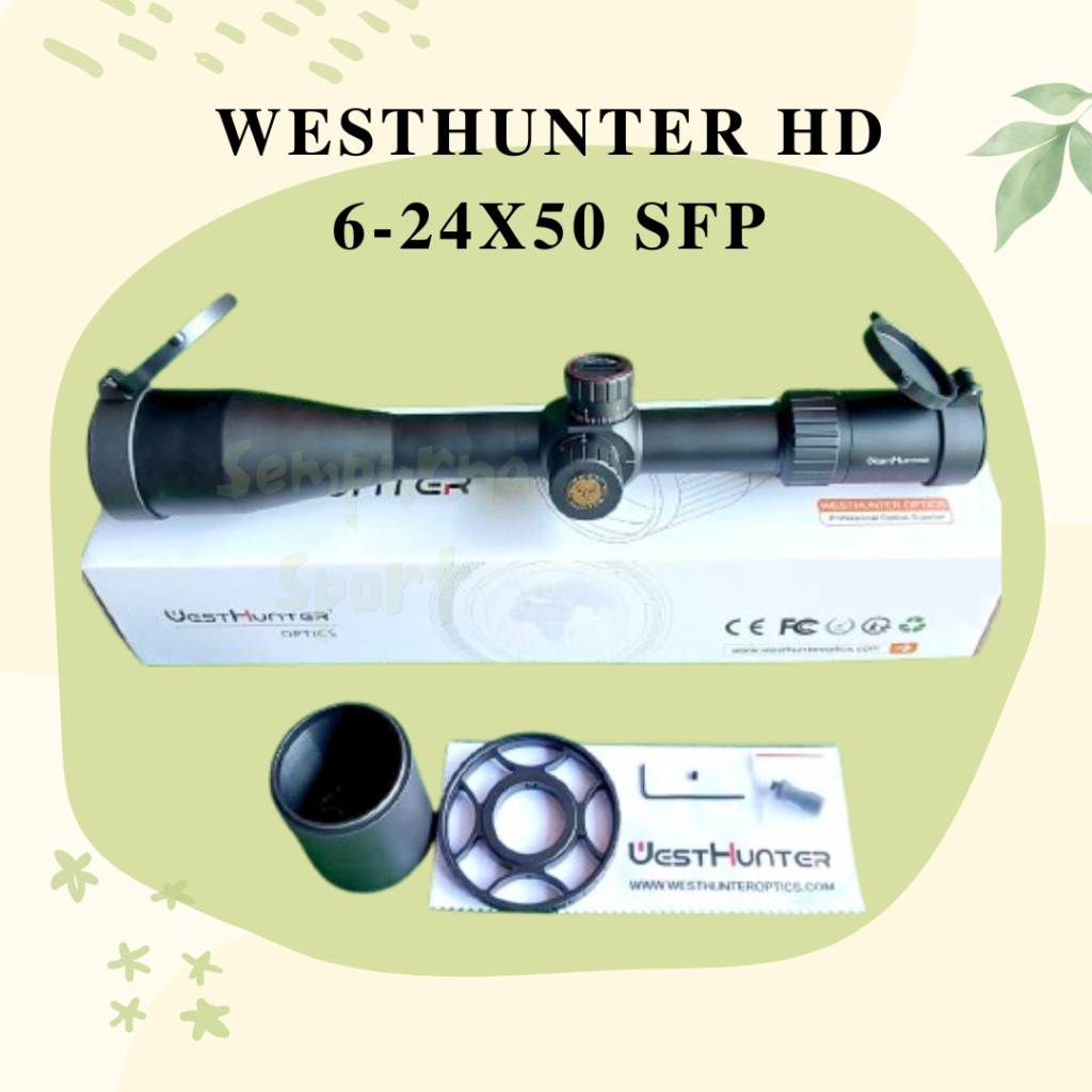 TELESKOP WESTHUNTER HD 6-24X50 SFP II TELESKOP WESTHUNTER TERLARISS