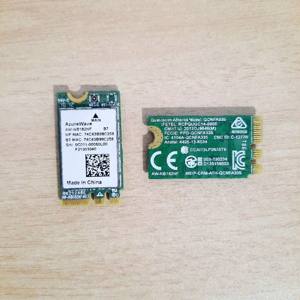 Wifi Card Asus X456U A456U Normal Tested Seken Original [ Wifi Card Second ]