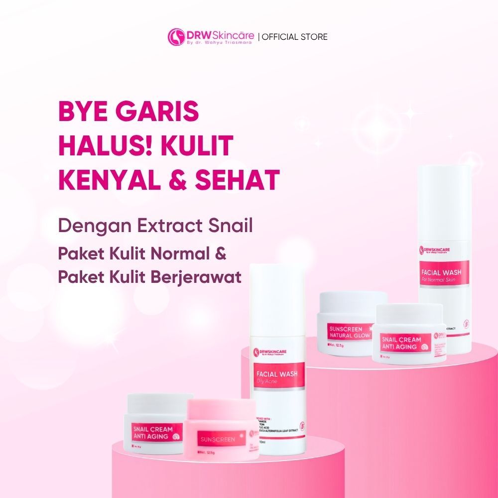 DRW Skincare Paket Snail Cream