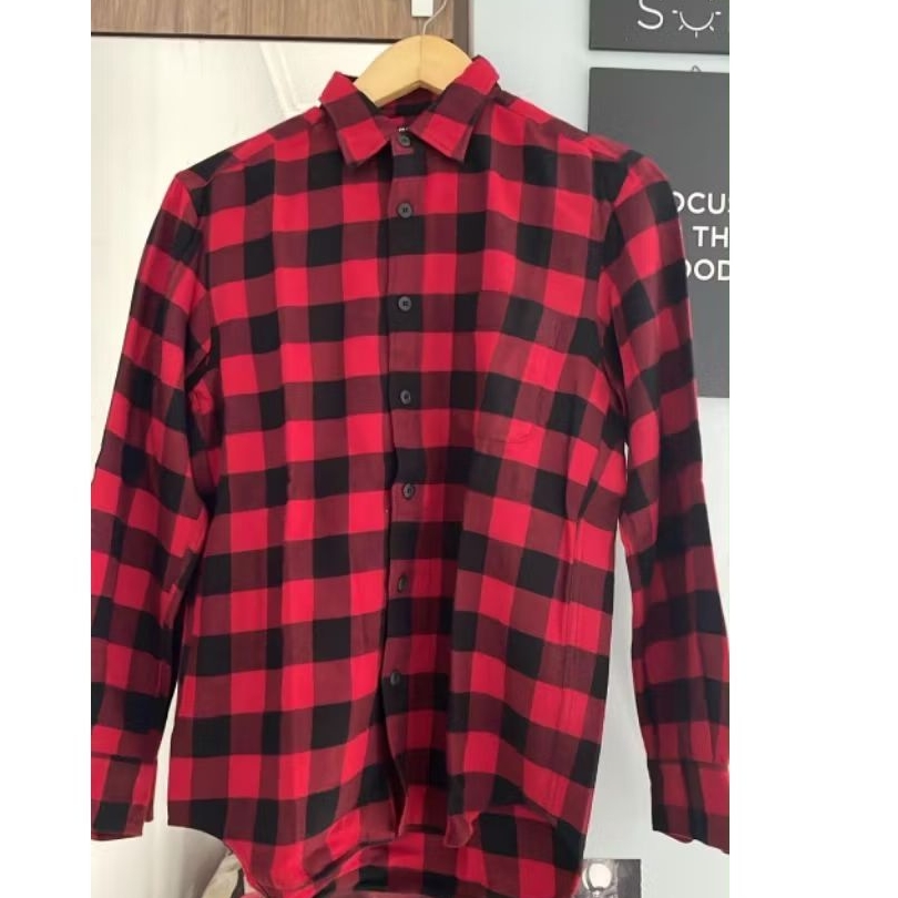 Second Premium Kemeja Flanel Uniqlo