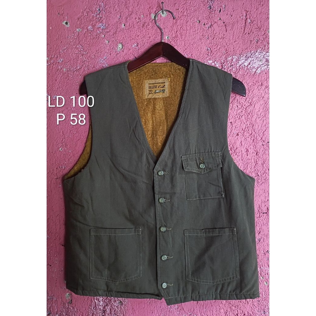 Rompi/vest katun  vintage