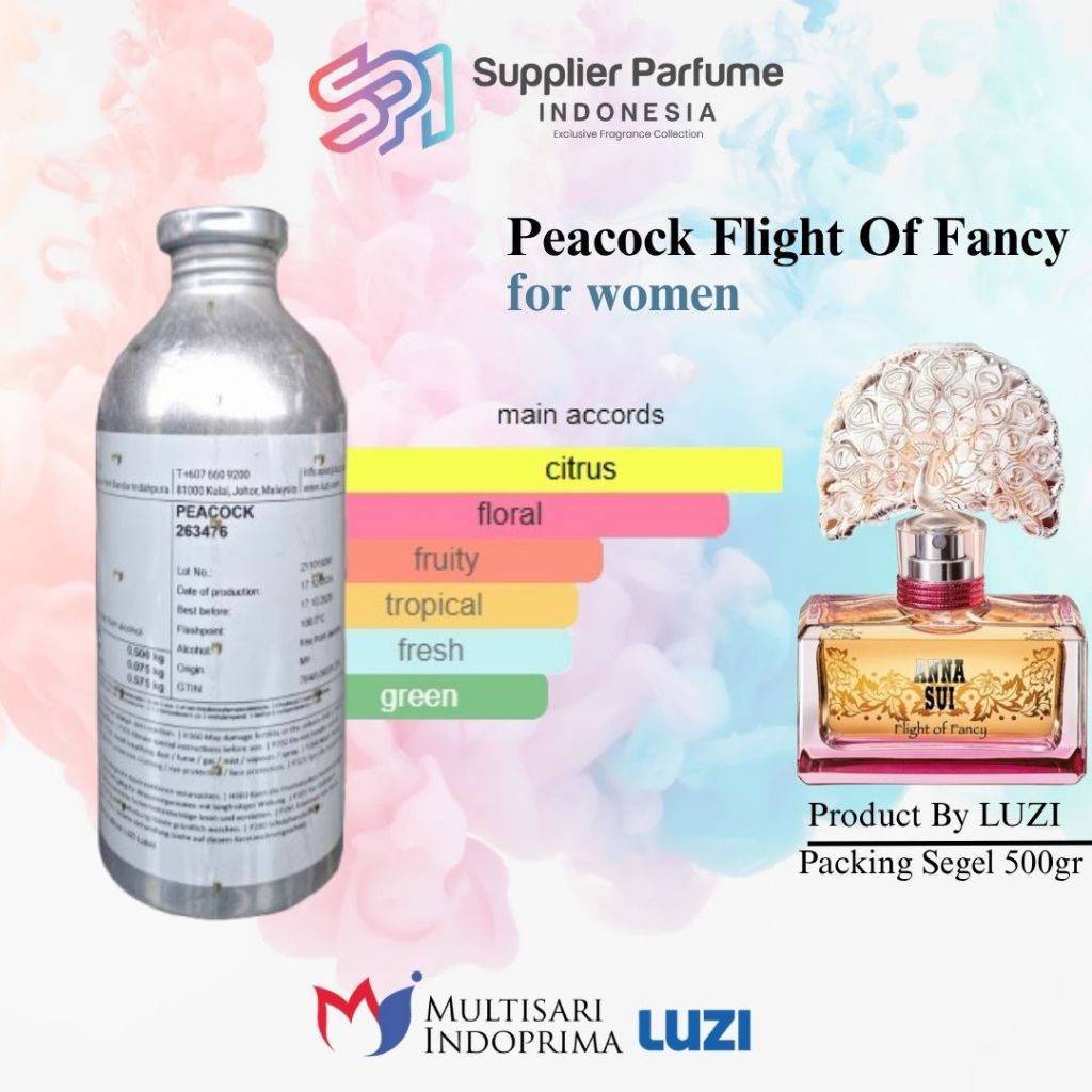 PEACOCK FOR WOMEN By LUZI Segel 500gr
