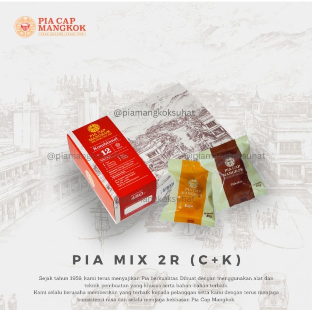 PIA CAP MANGKOK ISI 12 I PIA LEGENDARIS MALANG I PIA MALANG I PIA MIX
