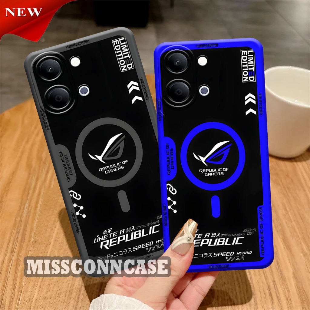 Case Untuk Vivo Y05 - Vivo Y11D 4G 2026 Softcase Hp Motif Rog Gamers Casing Hp Lentur Prokamera