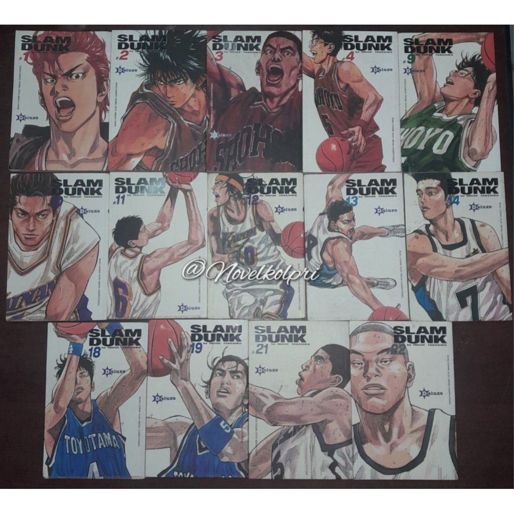 Komik SET 14 Buku Slam Dunk Deluxe