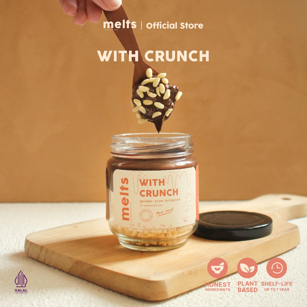 Melts With Crunch - Hazelnut Crunch