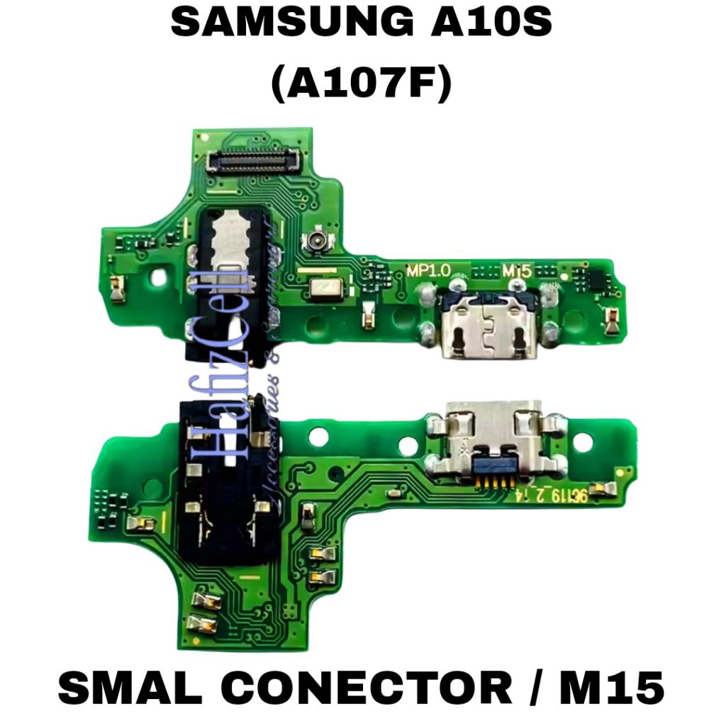 PCB CAS / CONECTOR CAS / PAPAN CAS ORI HP SAMSUNG A10S (A107F) SMALL CONECTOR (M15)
