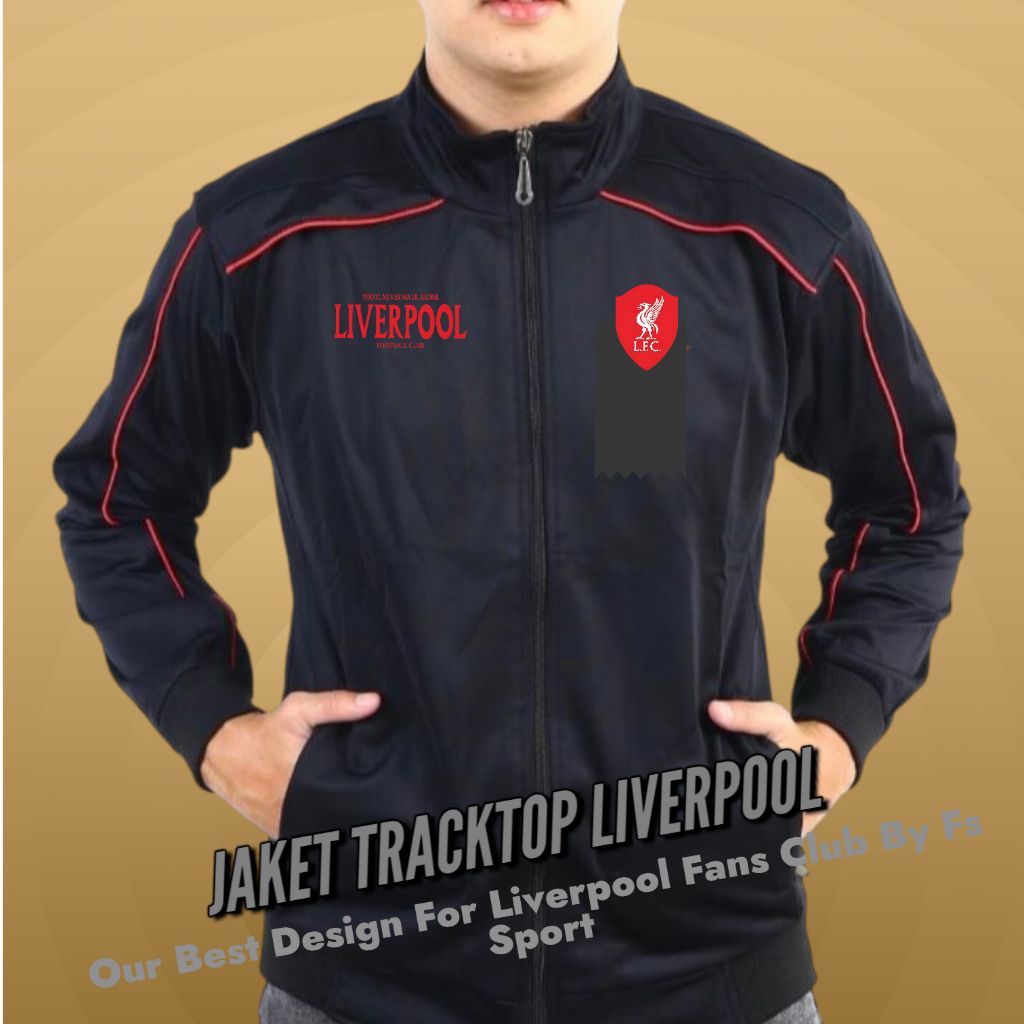 Jaket Tracktop Liverpool Diadora Tebal Halus