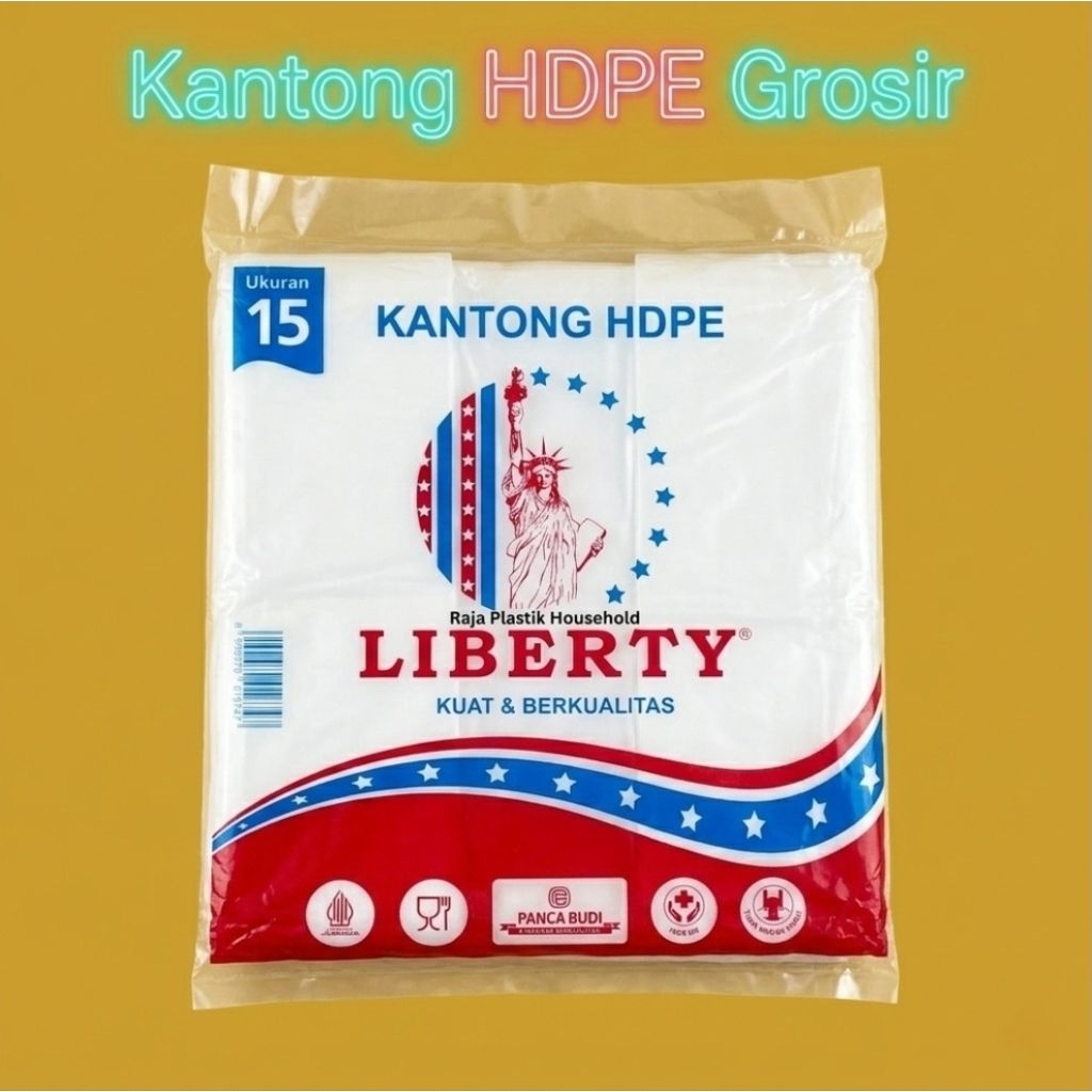 [ Grosir]Kantong Kresek Transparan | Kantong Plastik HDPE