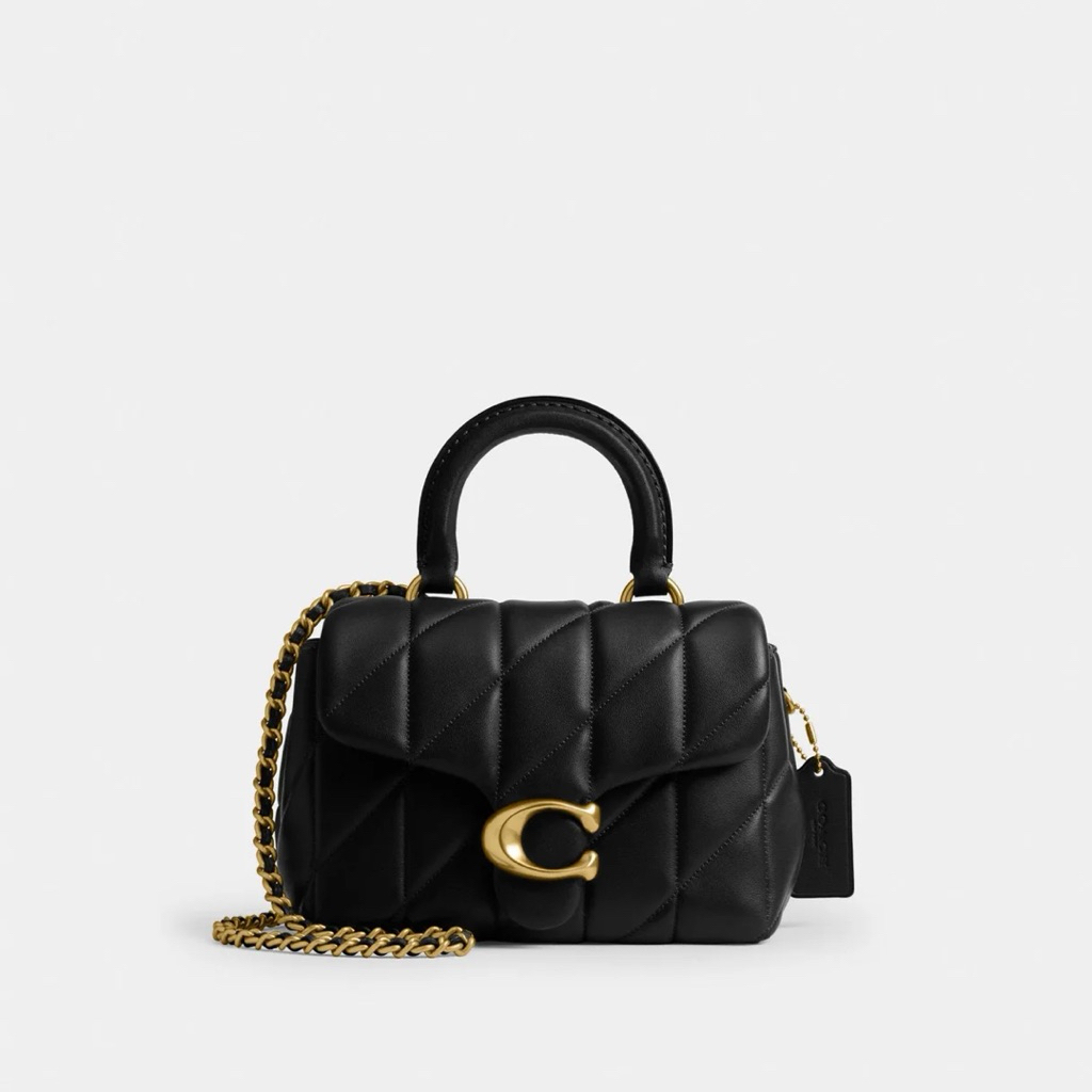 Coach Tabby Top Handle Bag With Quilting