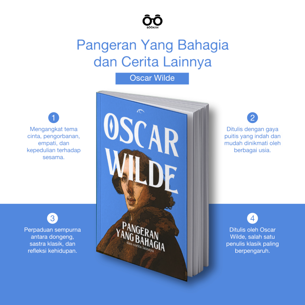 Buku Oscar Wilde Pangeran Yang Bahagia dan Cerita Lainnya Terjemahan Indonesia Original Langgam Pust