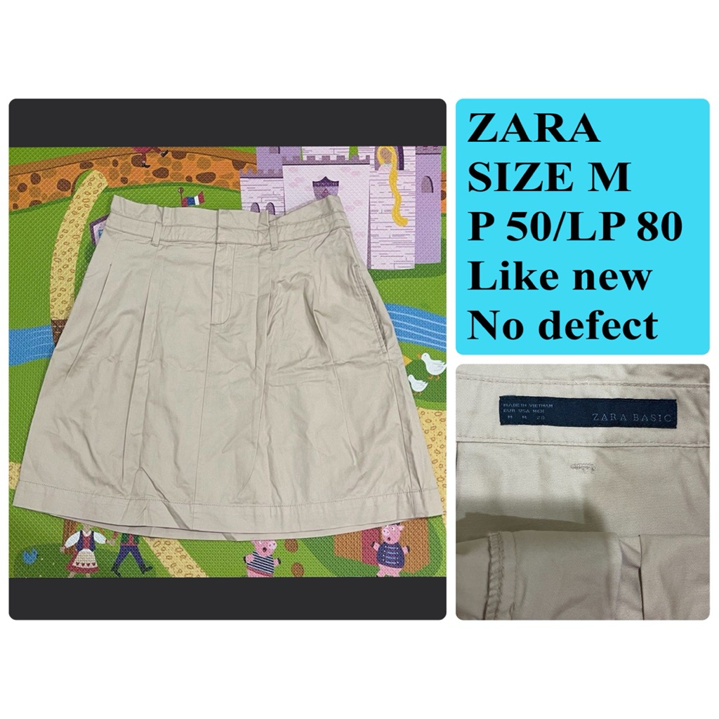 Preloved Original Authentic Zara skirt rok wanita second