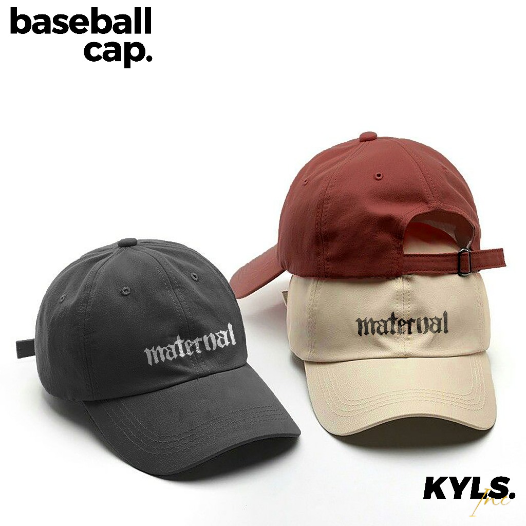Topi Baseball Premium Pria Wanita Logo Maternal