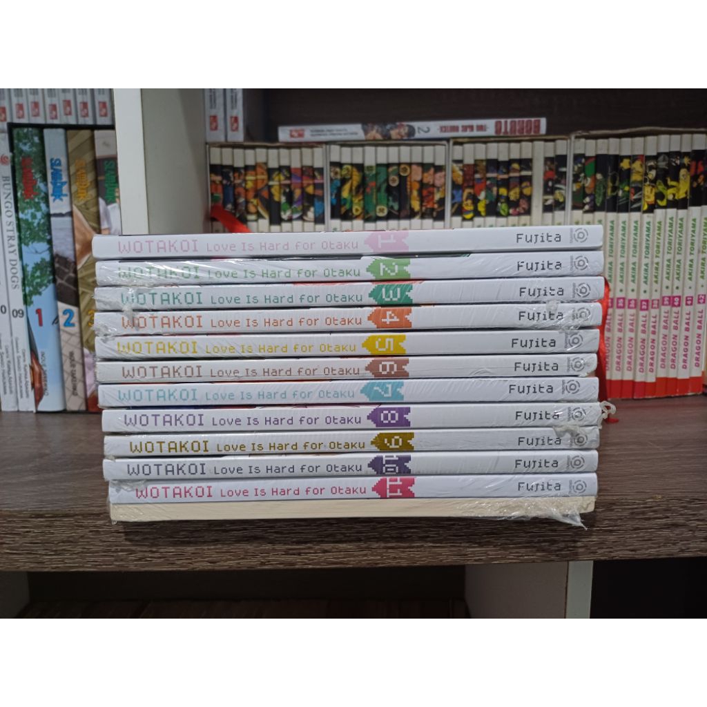 komik wotakoi 1-11 segel