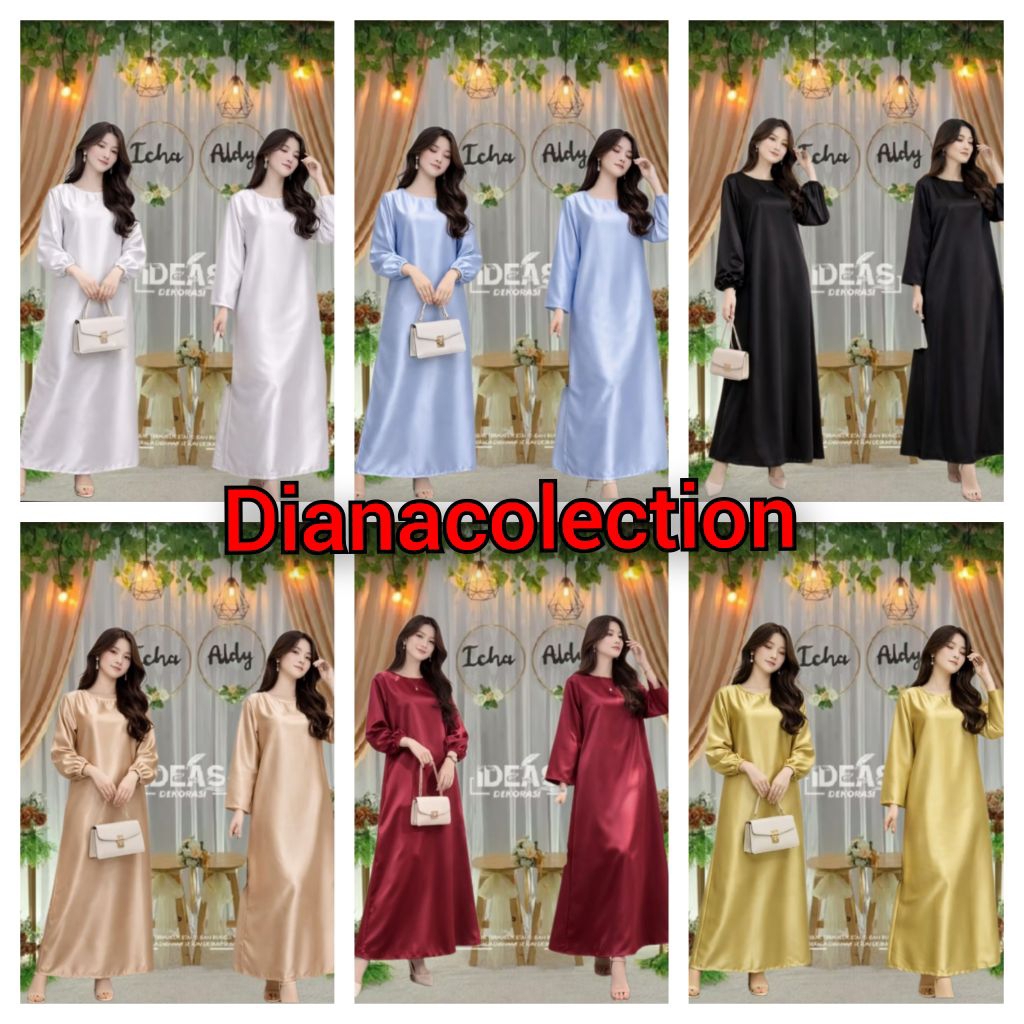 gamis polos l untuk pesta atau acara wisuda