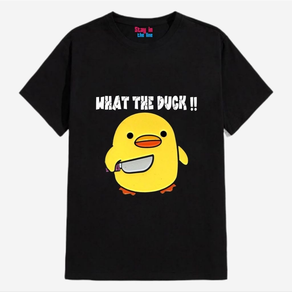 STL|Tshirt what the duck premium cotton