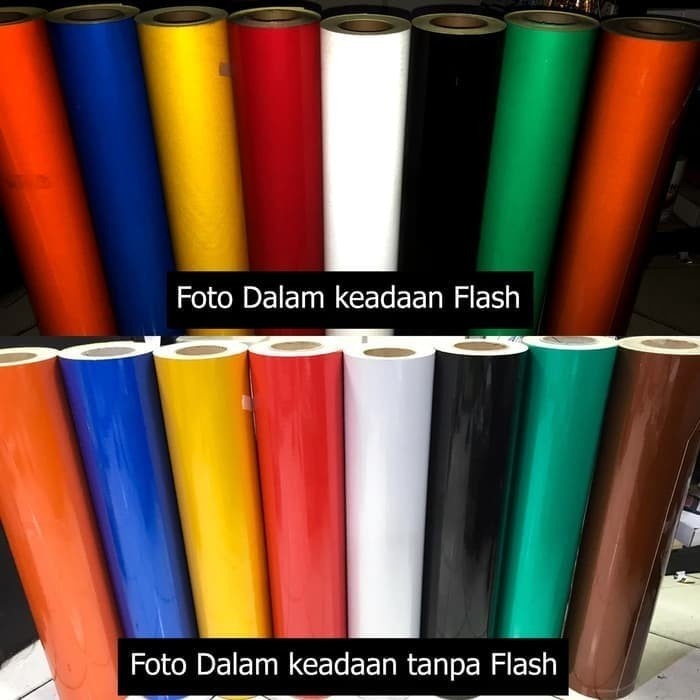 HITAM sticker nyala stiker nyala skotlet schotlite reflective nyala fosfor decofix