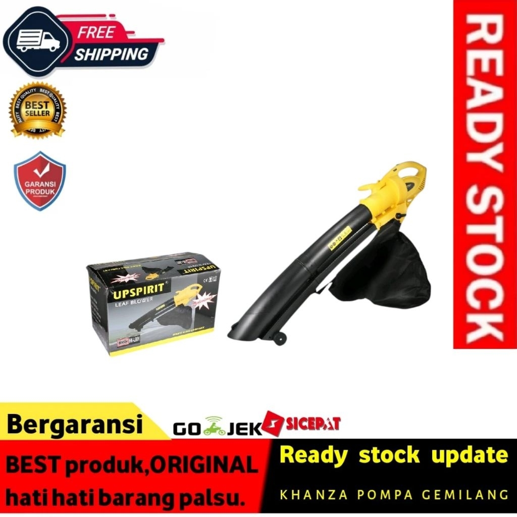 Vacuum Electric Penyedot Daun Kering dan Air Blower