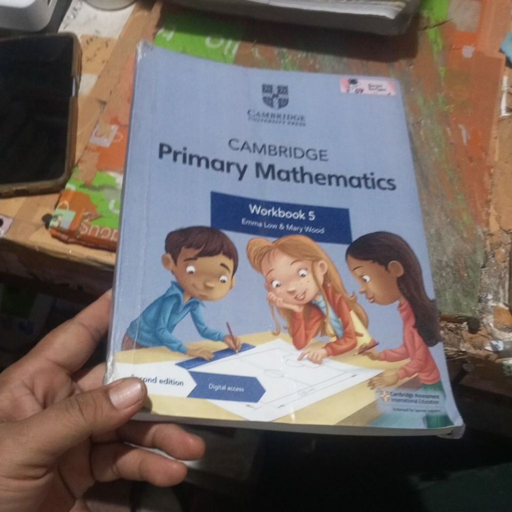 BUKU CAMBRIDGE PRIMARY  Mathematics wookbook 5