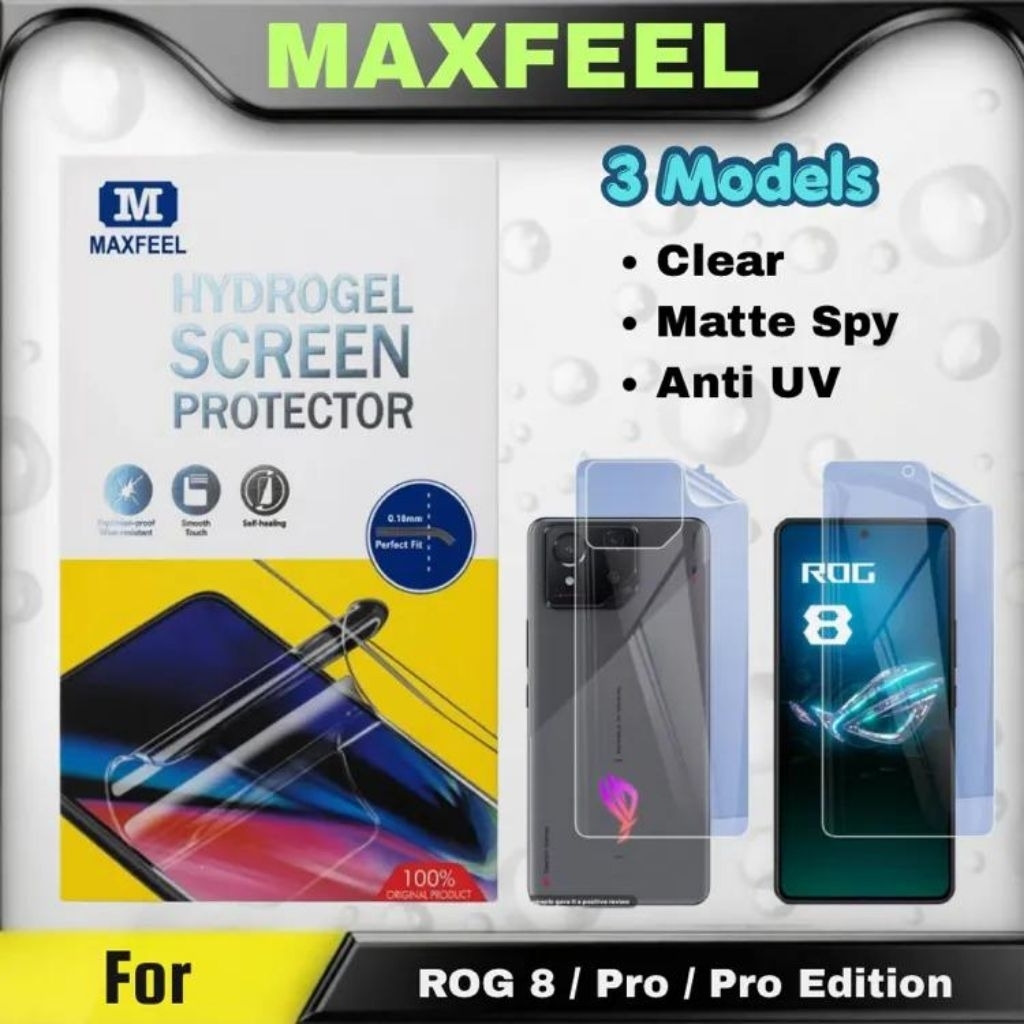 MAXFEEL Hydrogel ROG 8 ROG 8 Pro ROG 8 Pro Edition
