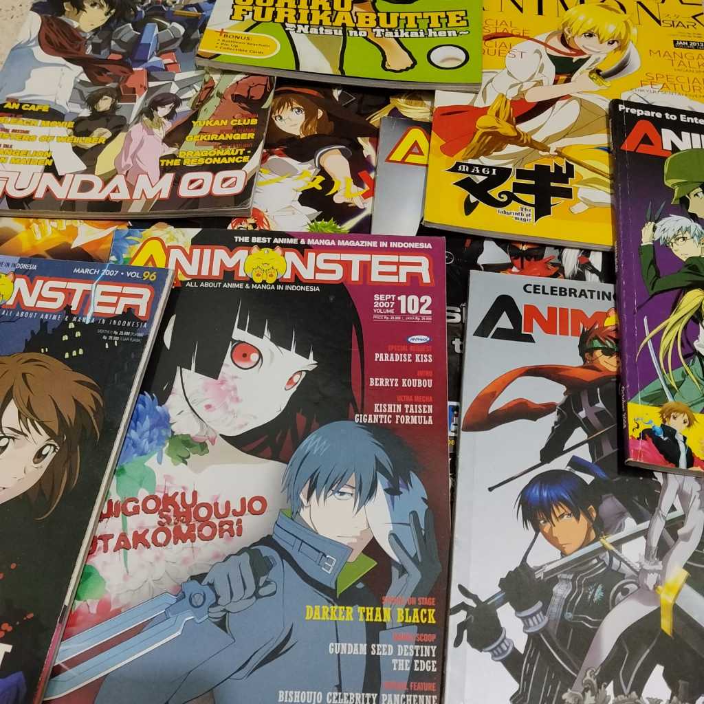KOLEKSI MAJALAH ANIMONSTER ANIMONSTAR