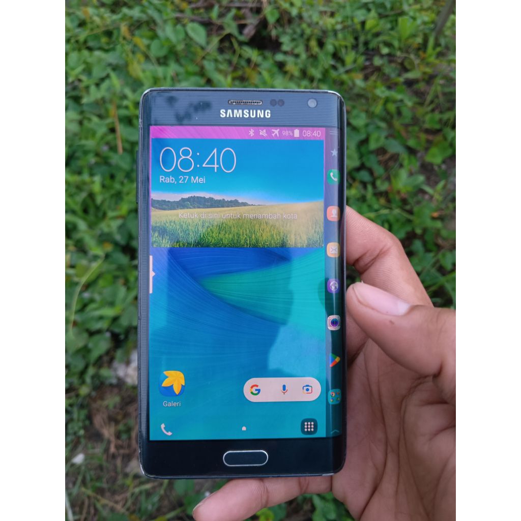 Samsung note edge minus (lihat deskripsi)