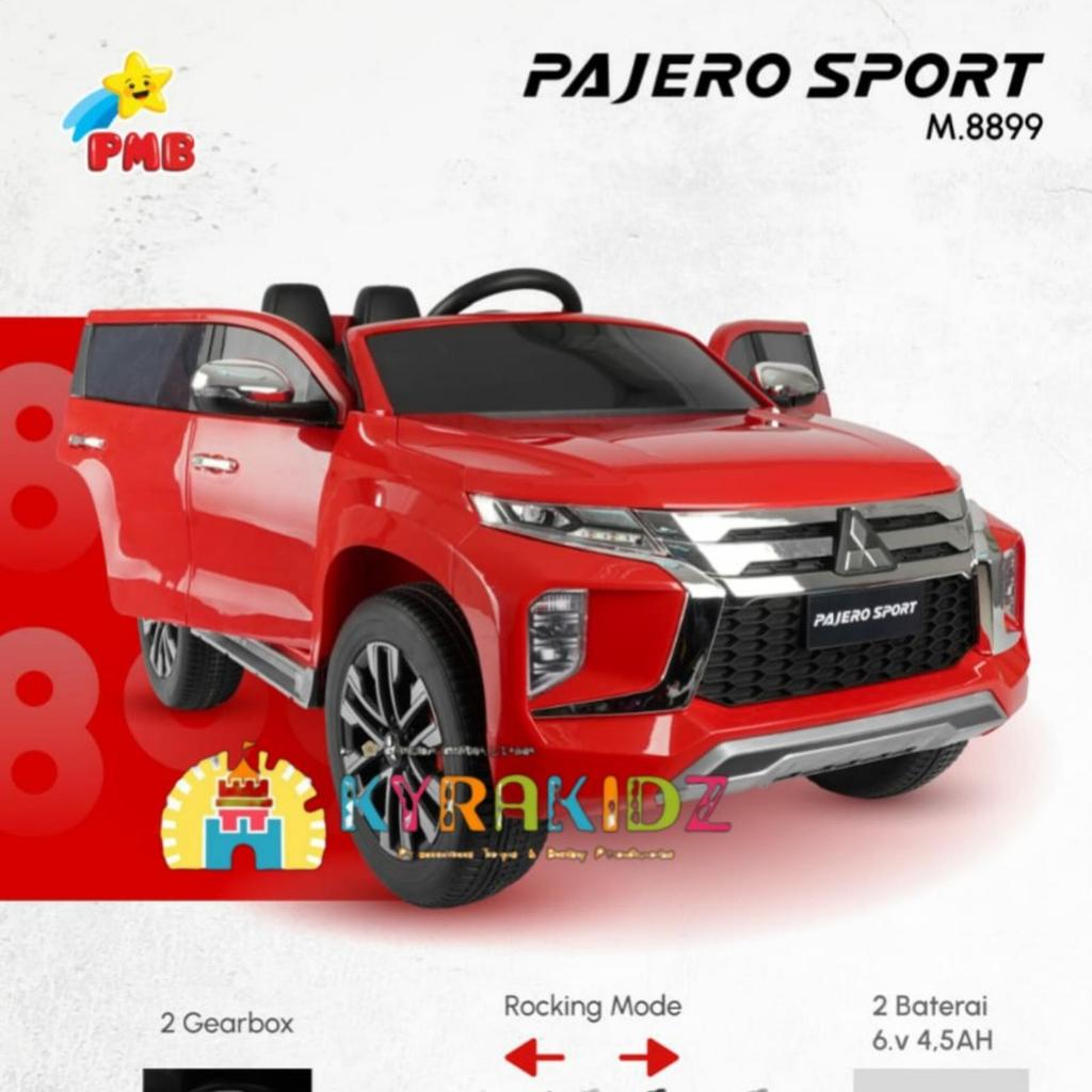 Mainan Mobil Aki Pajero Sport PMB M8899