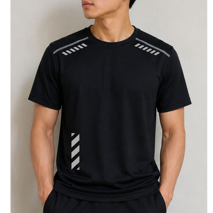 Kaos Training Olahraga Sepeda Gym Fitness Running Sepakbola Futsal Tenis Badminton Bulutangkis Voli 