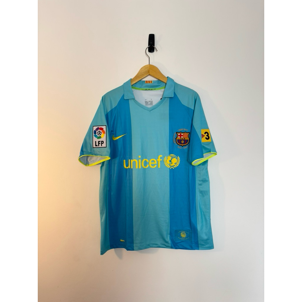 Jersey Barcelona Away 2007–2008 Messi 19 – Size L