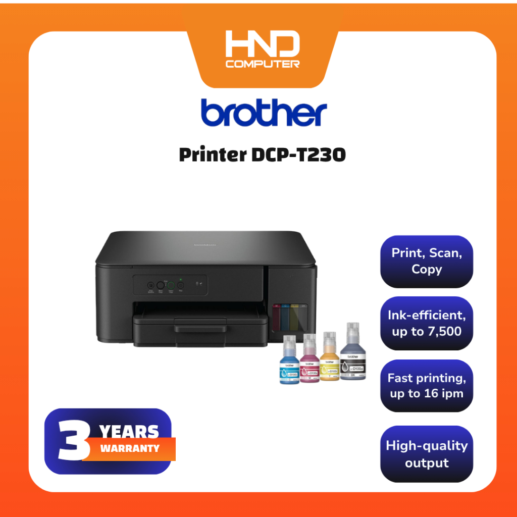 Printer Brother DCP-T230 (Print/Scan/Copy)