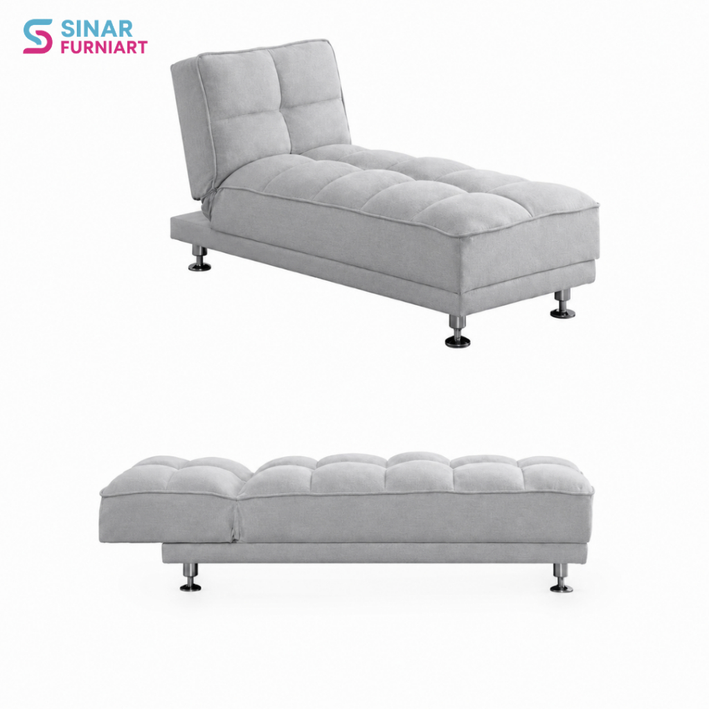 Sofa bed Single Sofa Santai Multifungsi Minimalis 1 Seater