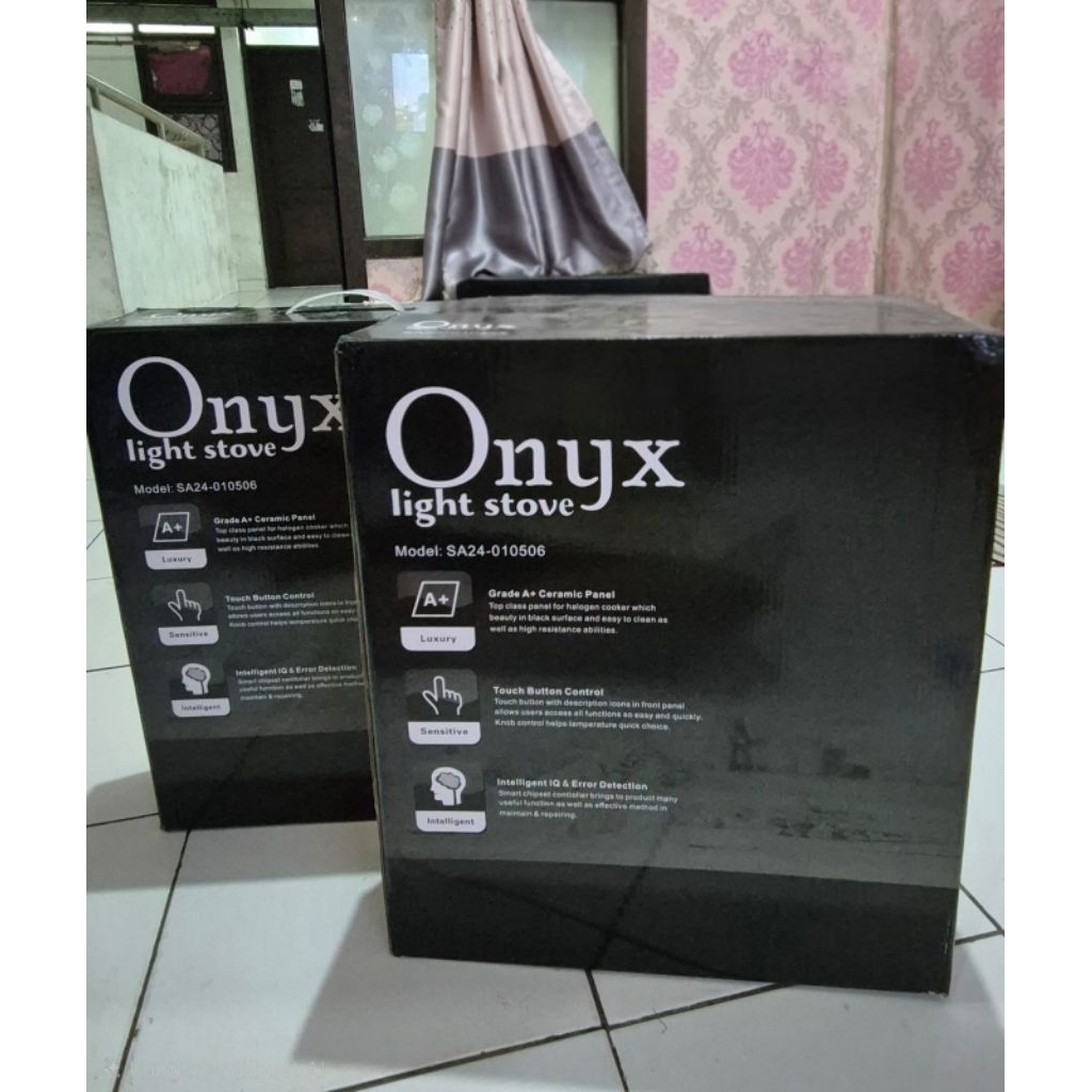 Kompor Listrik Onyx Light Stove