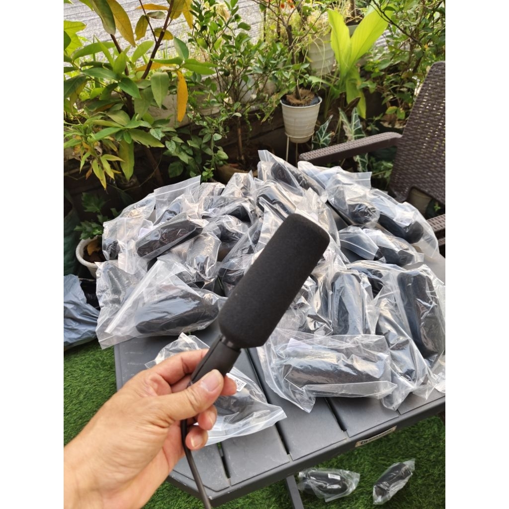busa mic 12cm untuk kamera Sony mc2500/mc1500/sd1000