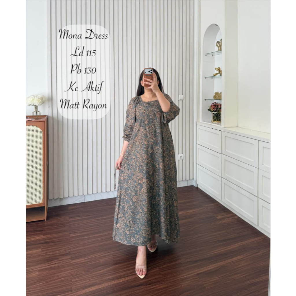 MONA DRESS ORIGINAL ANNISA FASHION