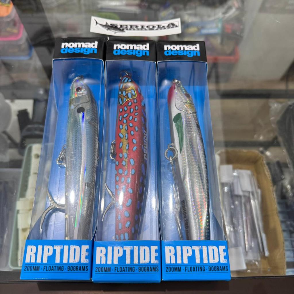 UMPAN LURE NOMAD RIPTIDE FLOATING STICKBAIT 200MM - 90GR