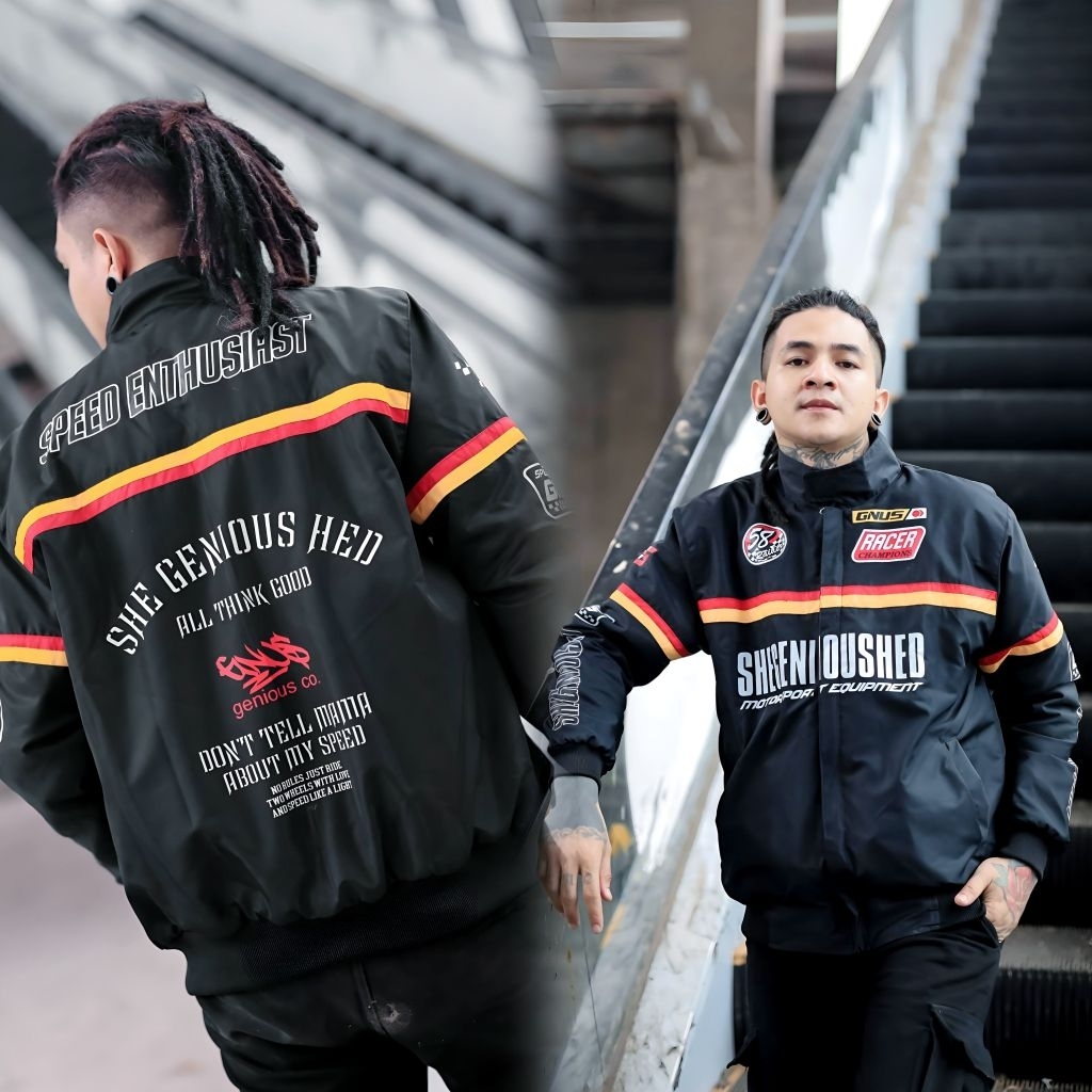 Genious Nascar Jacket Black Independent