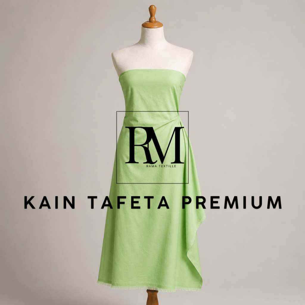 KAIN TAFETA PREMIUM / TAFETA SATIN VELVET / TAFETA SILK PREMIUM [HARGA PER 0.5M]