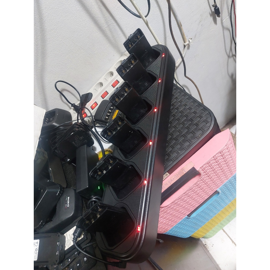 Charger Vev V8 Plus Isi Banyak 6 in 1 Casan SMP818 Firstcom FC-01G