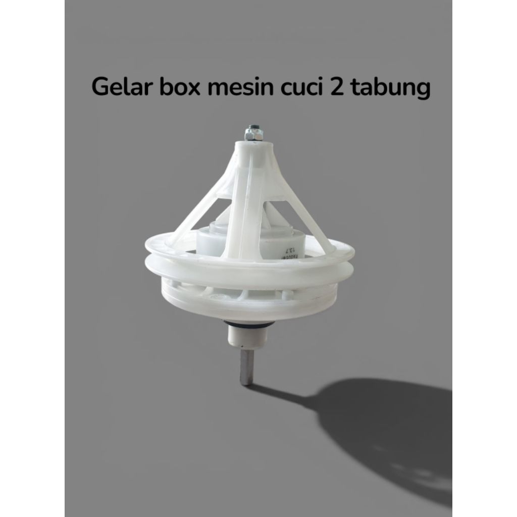 gearbox mesin cuci 2 tabung mini arashi seri AWM 451A/AWM452A